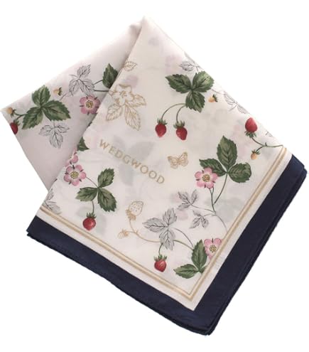 Amazon.co.jp: 【WEDGWOOD】ウェッジウッド 大判プリントハンカチ